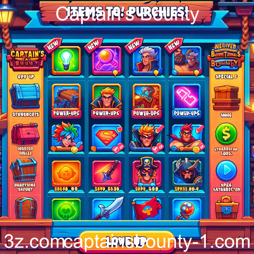 Explorando a Loja em Captain's Bounty: Itens e Estratégias